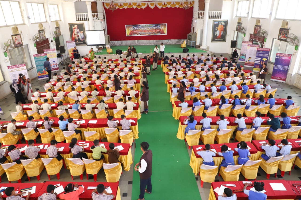 1,000+ Students, One Vision: SRJ’s State-Level Abacus & Vedic Maths Excellence Competition